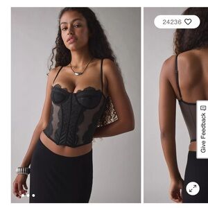 Urban outfitters modern love corset